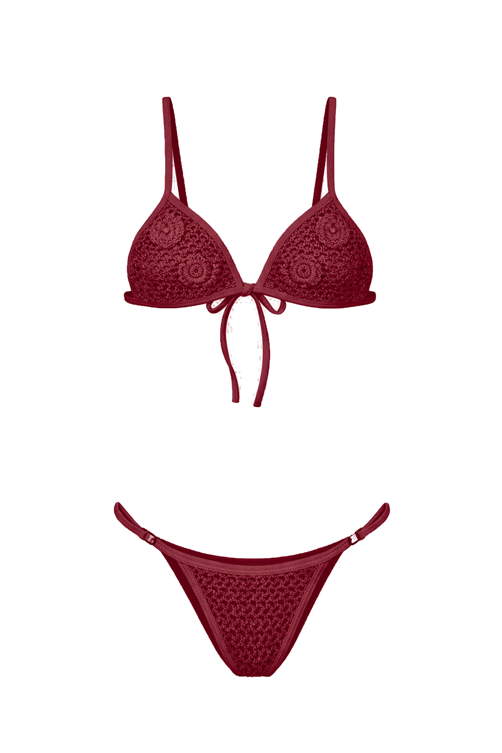 Amaia Bikini Burgundy