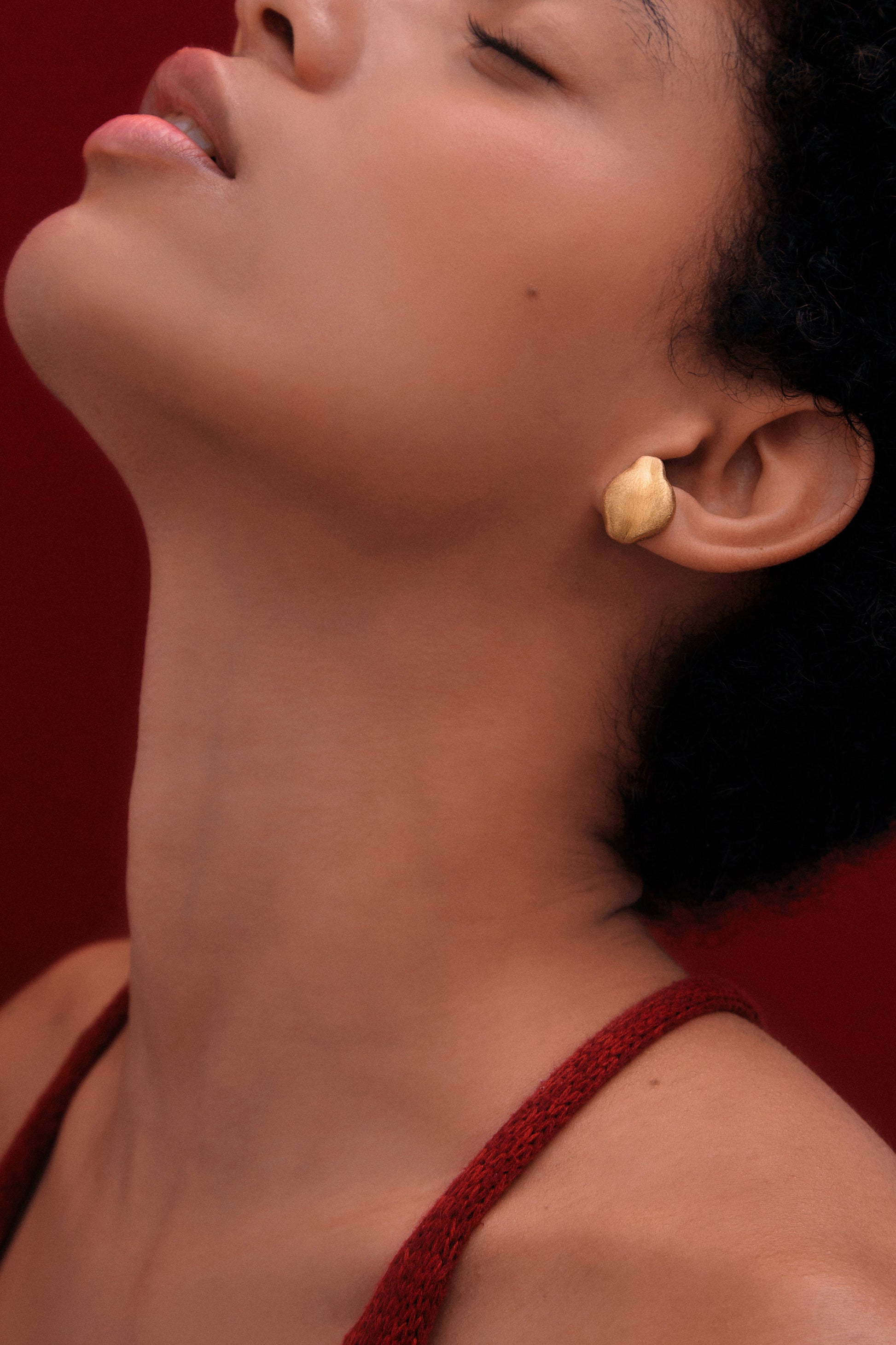 Mestiza Cacao Mini Earrings