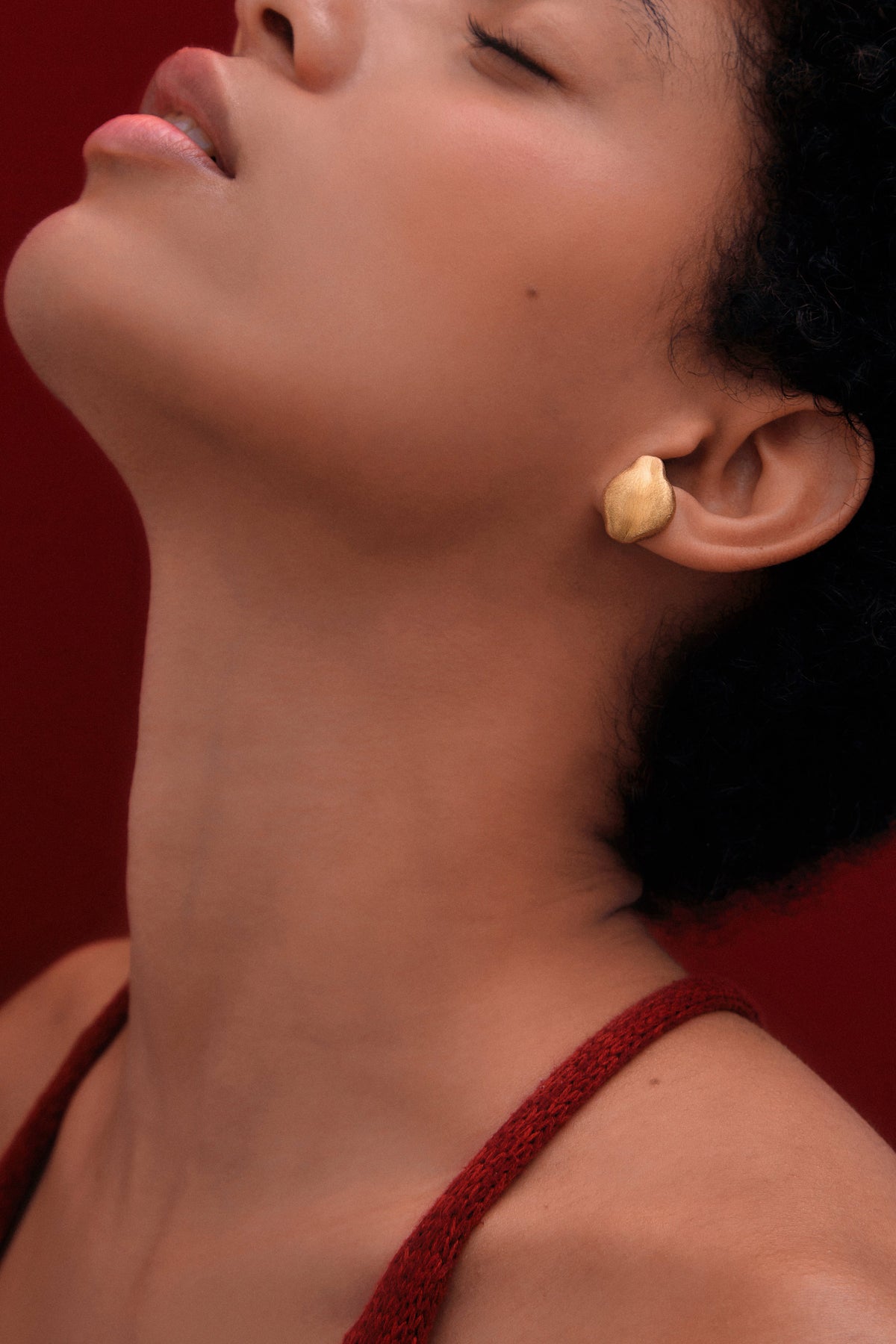 Mestiza Cacao Mini Earrings