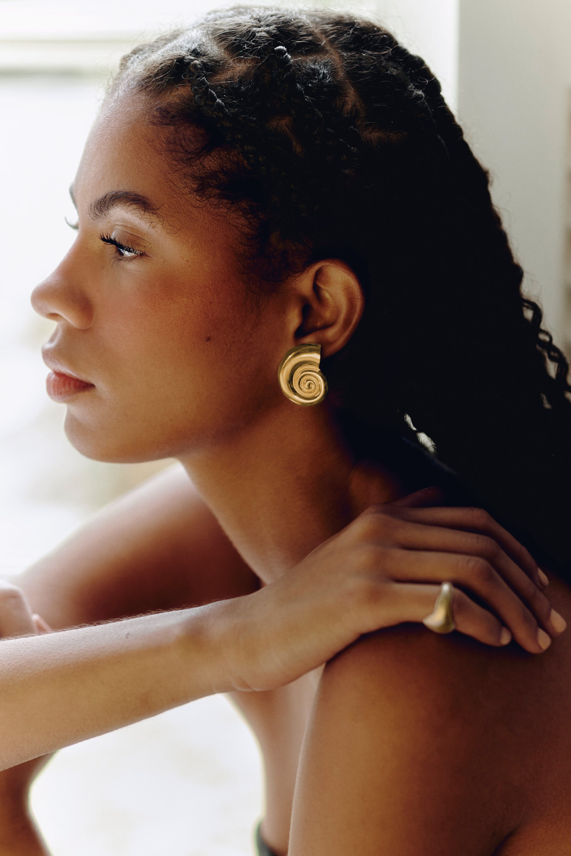 Mestiza Caracol Earrings