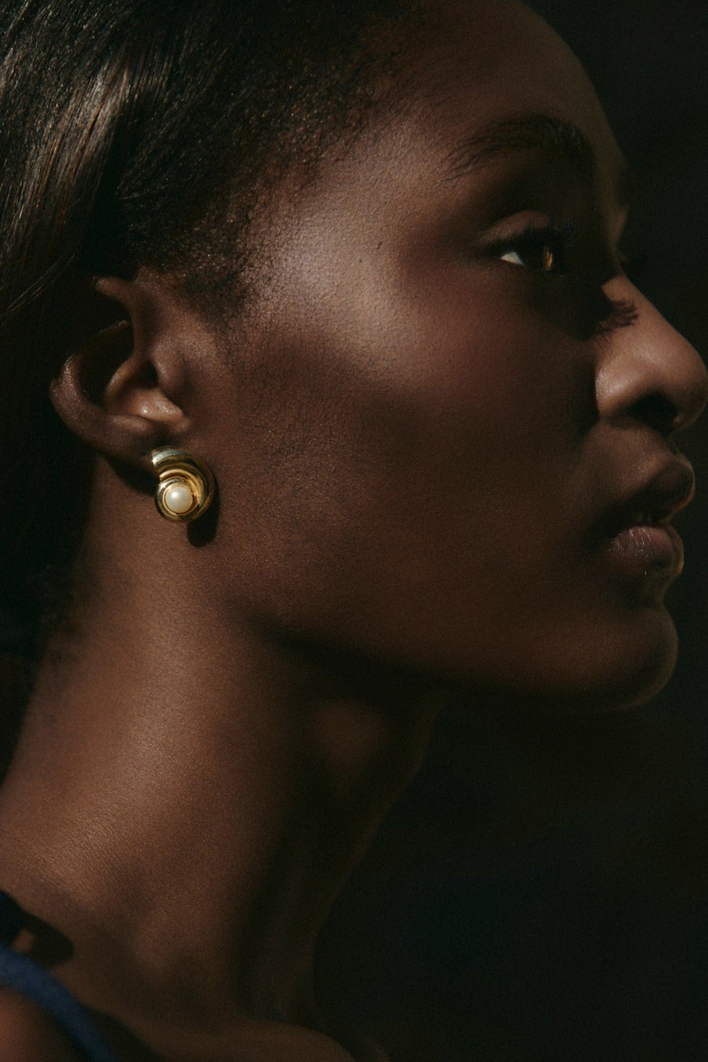 Mestiza Caracol Pearl Earrings