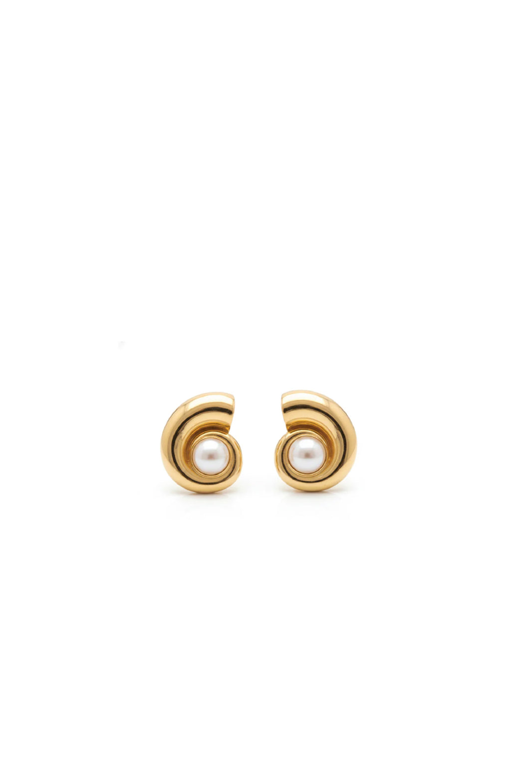 Mestiza Caracol Pearl Earrings