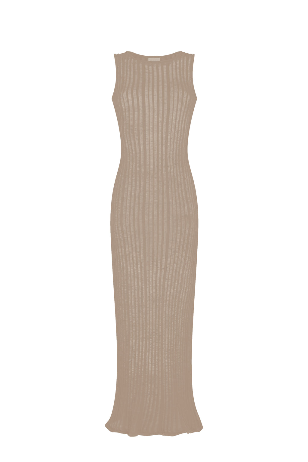 Coral Dress Light Beige