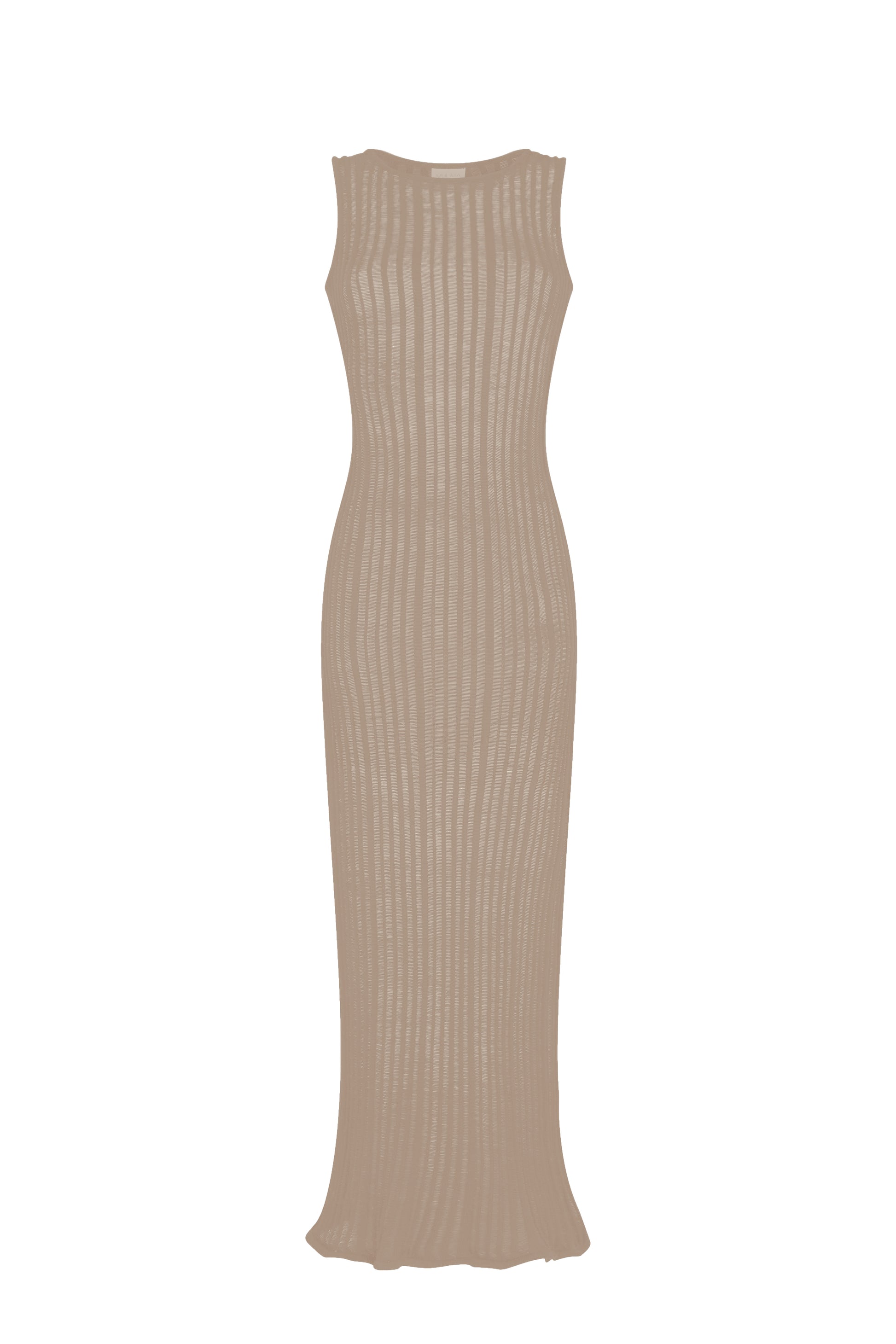 Coral Dress Light Beige