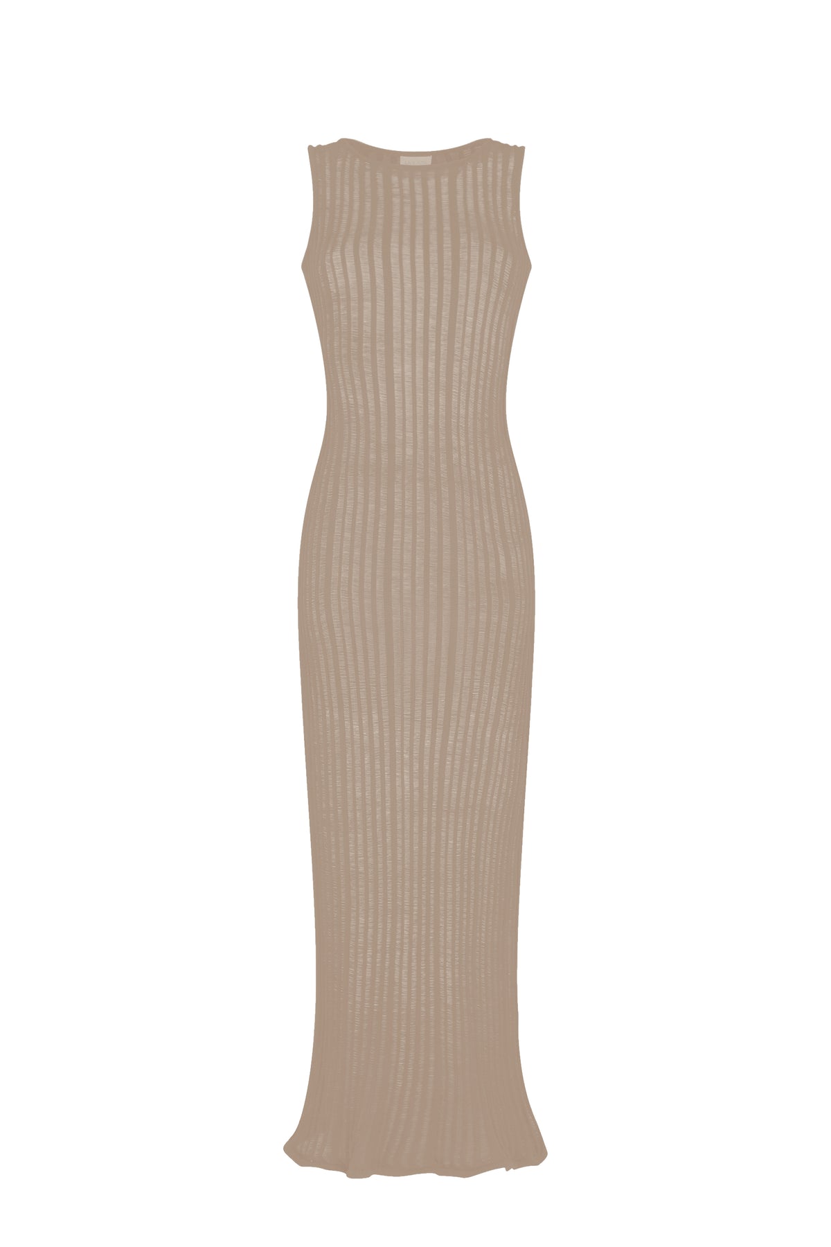 Coral Dress Light Beige