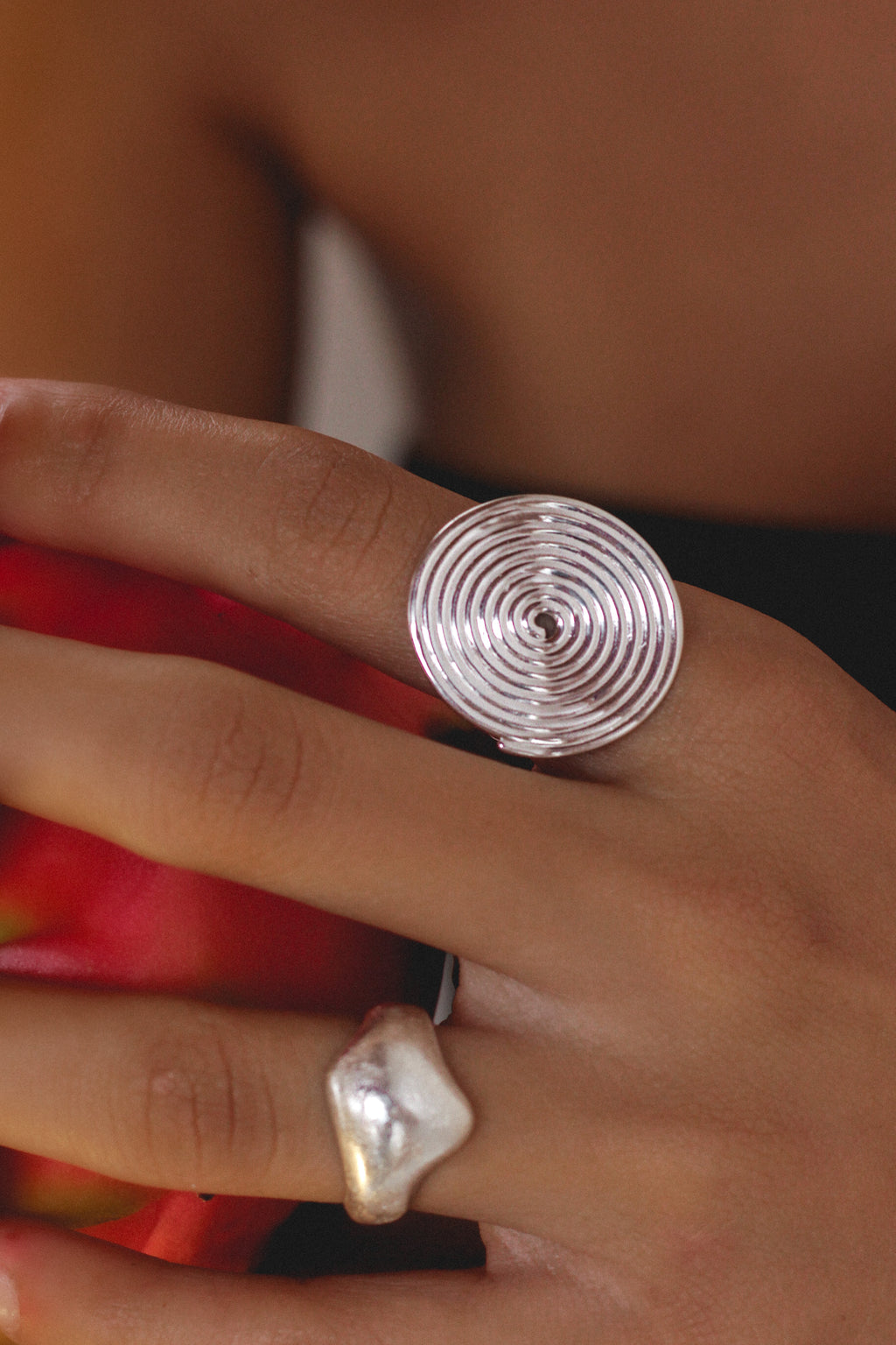 Mestiza Espiral Anillo