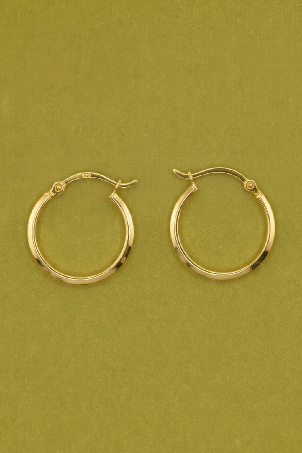 Mestiza Hoops Polished Earrings