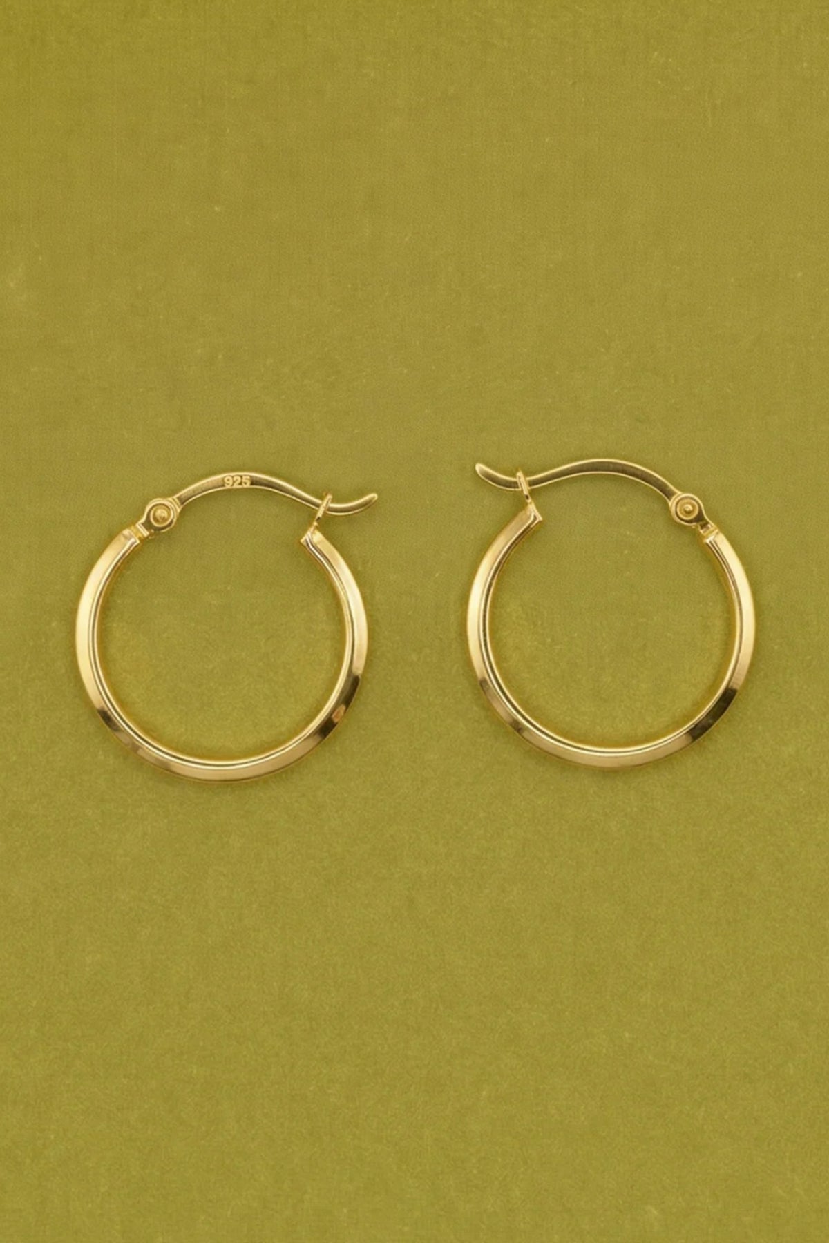 Mestiza Hoops Polished Earrings