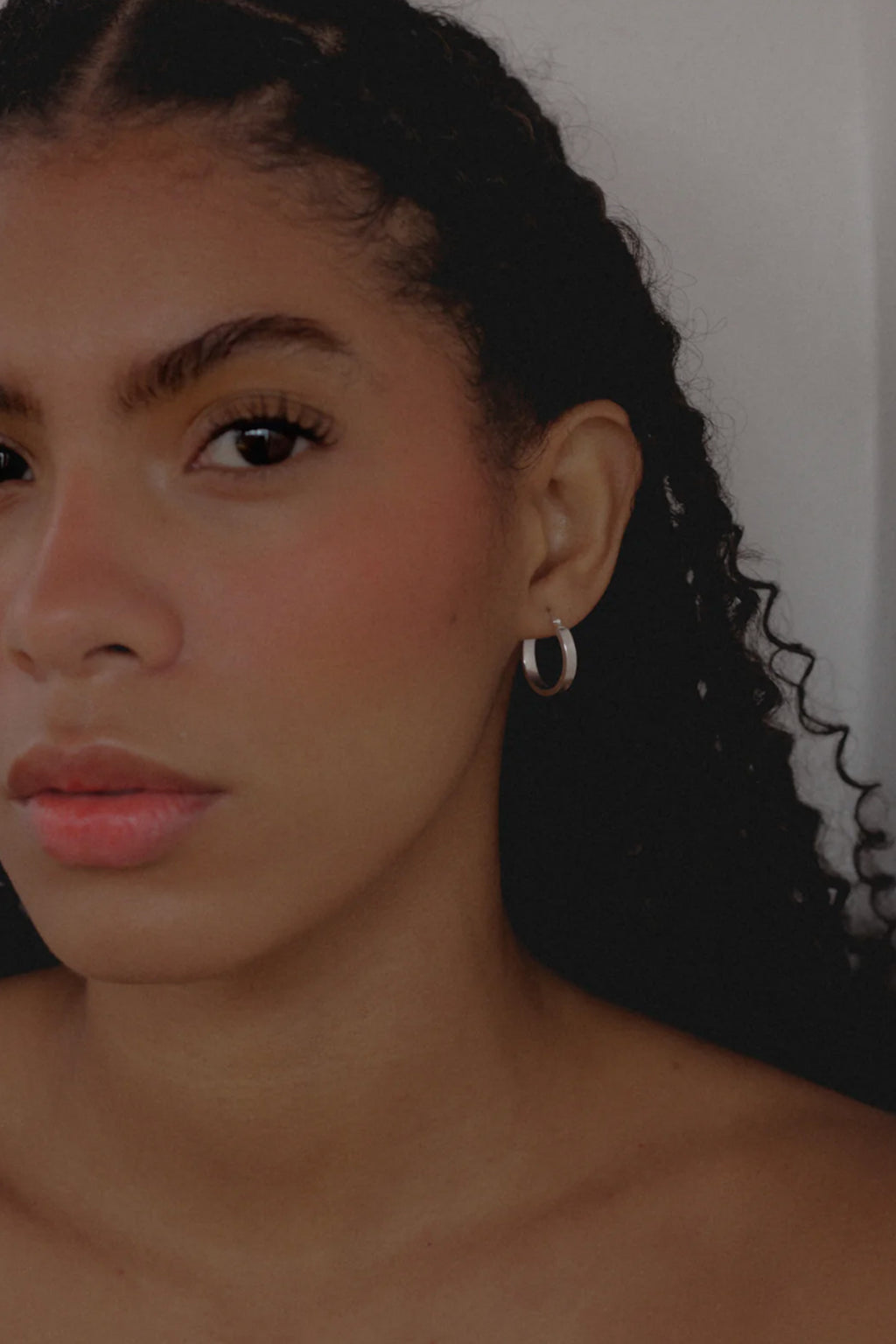 Mestiza Hoops Polished Earrings
