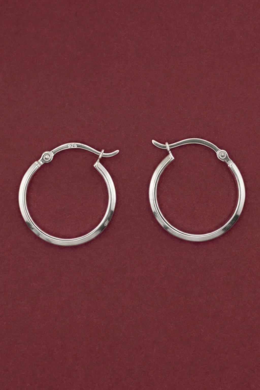 Mestiza Hoops Polished Earrings