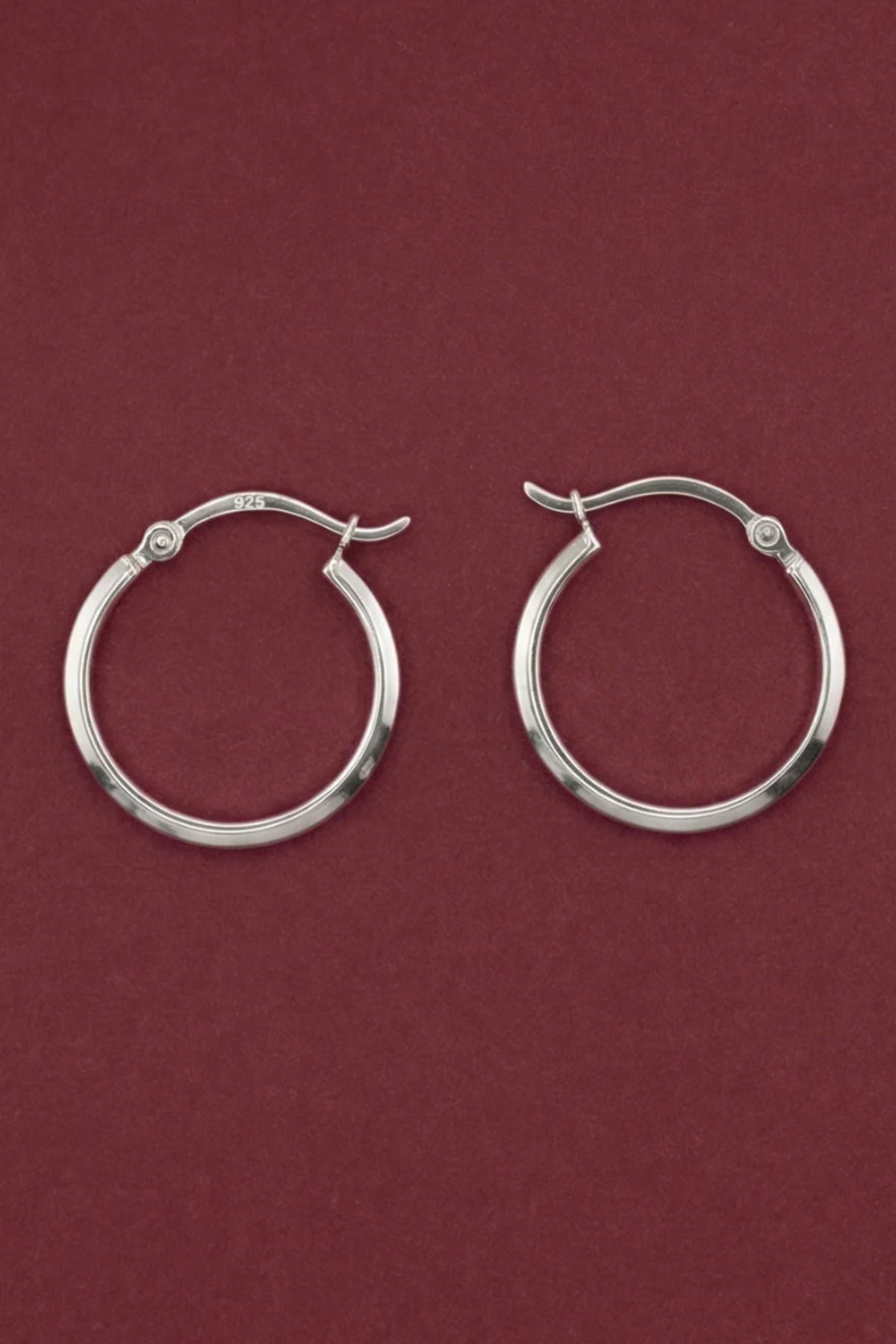 Mestiza Hoops Polished Earrings