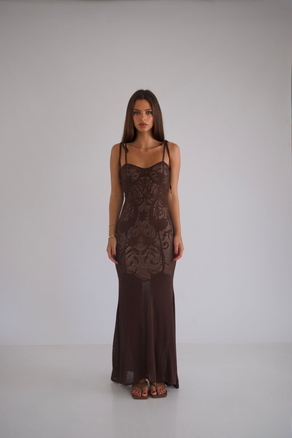 Siena Dress Bitter Chocolate