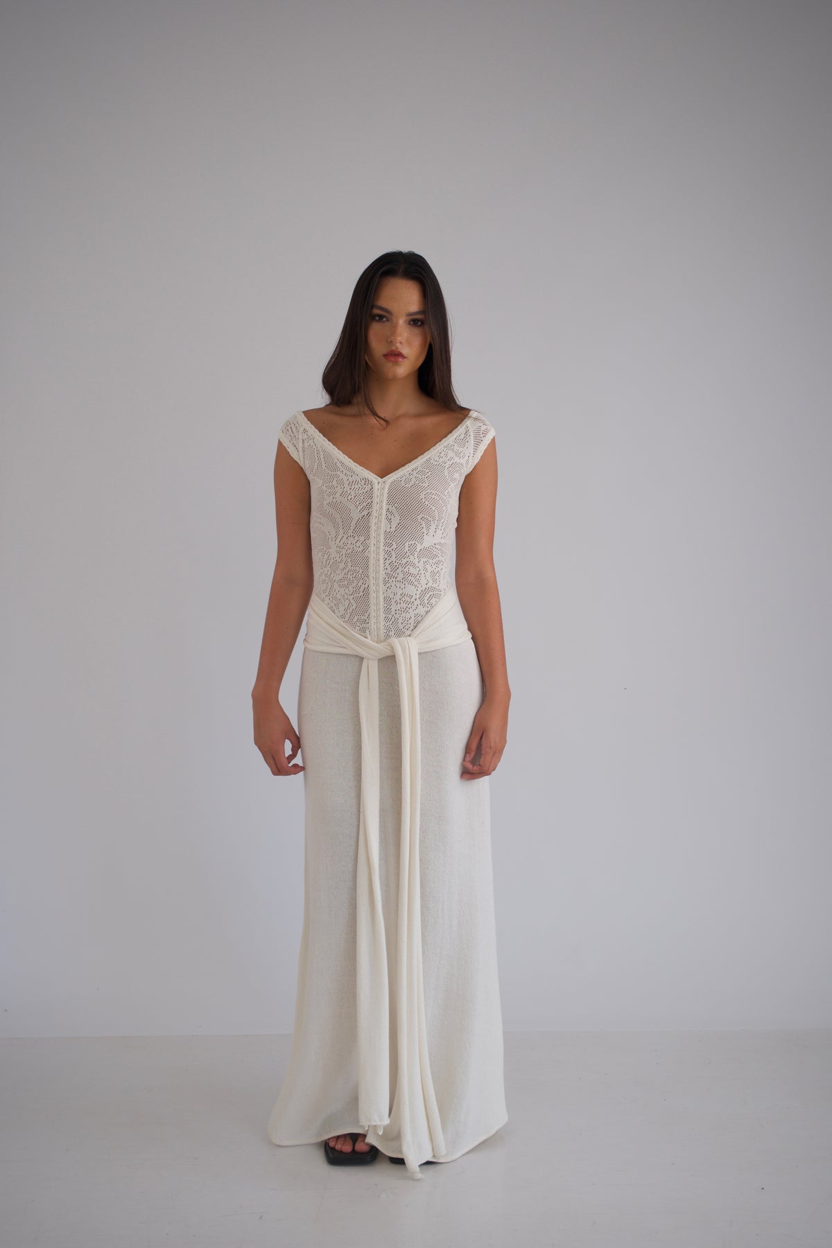 Nyra Dress Coconut Milk