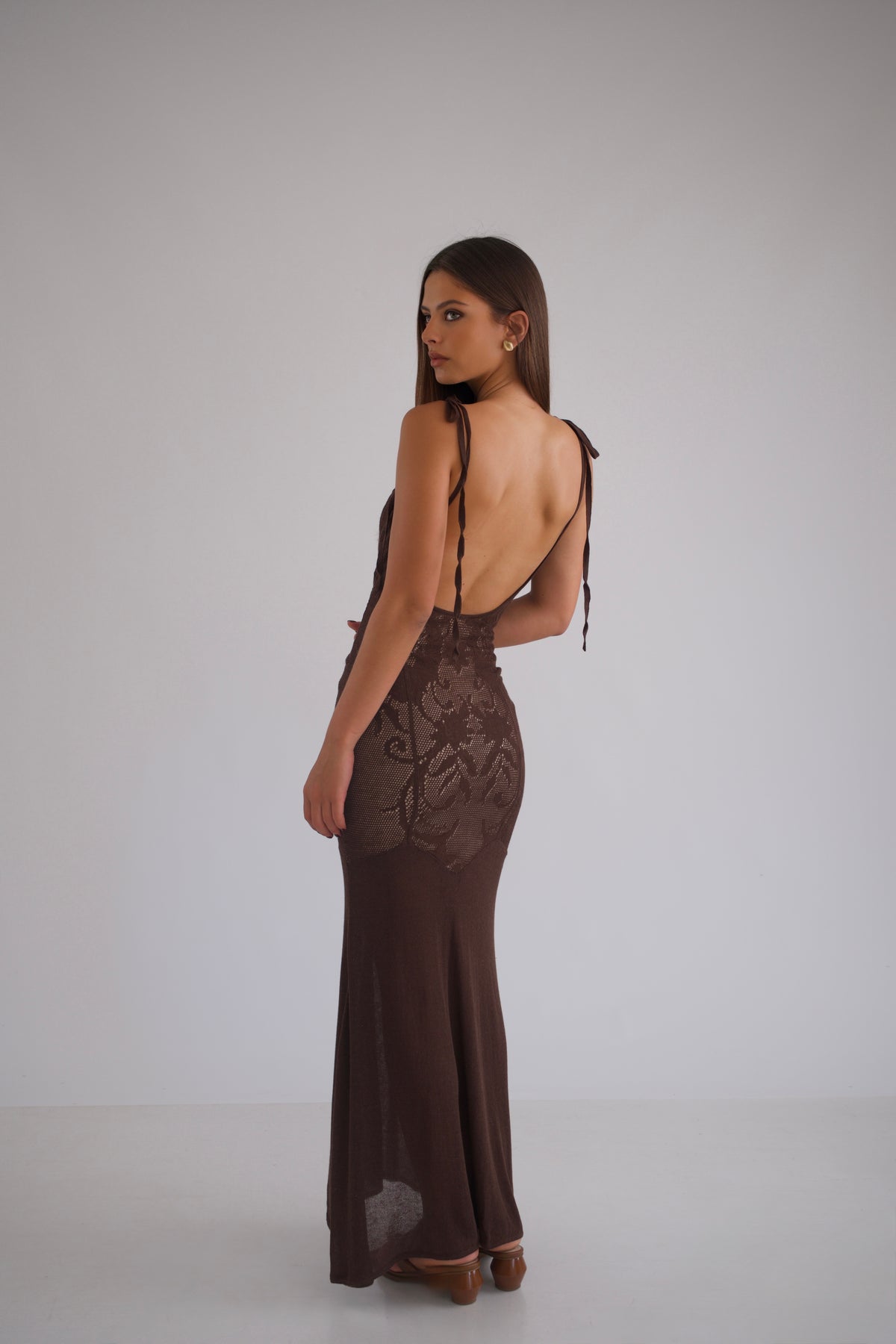 Siena Dress Bitter Chocolate