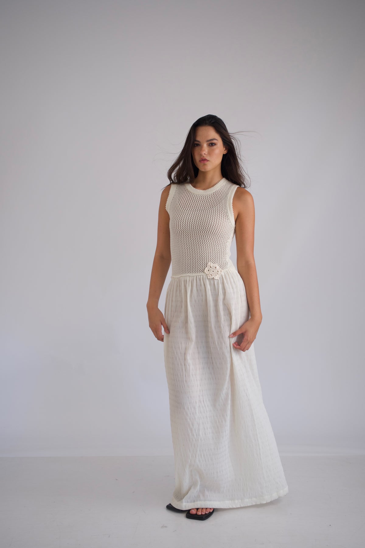 Elara Dress Coconut Milk