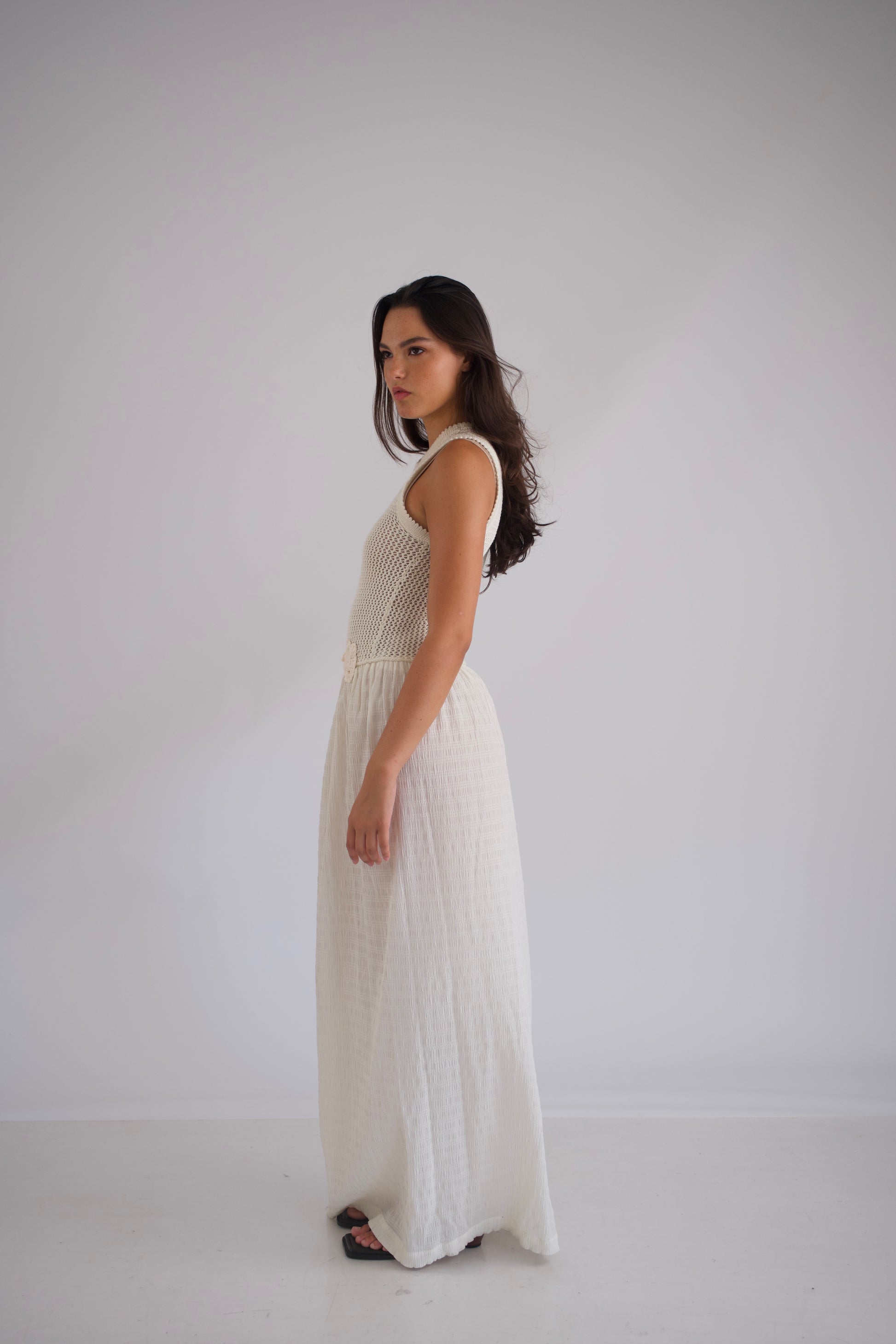 Elara Dress Coconut Milk