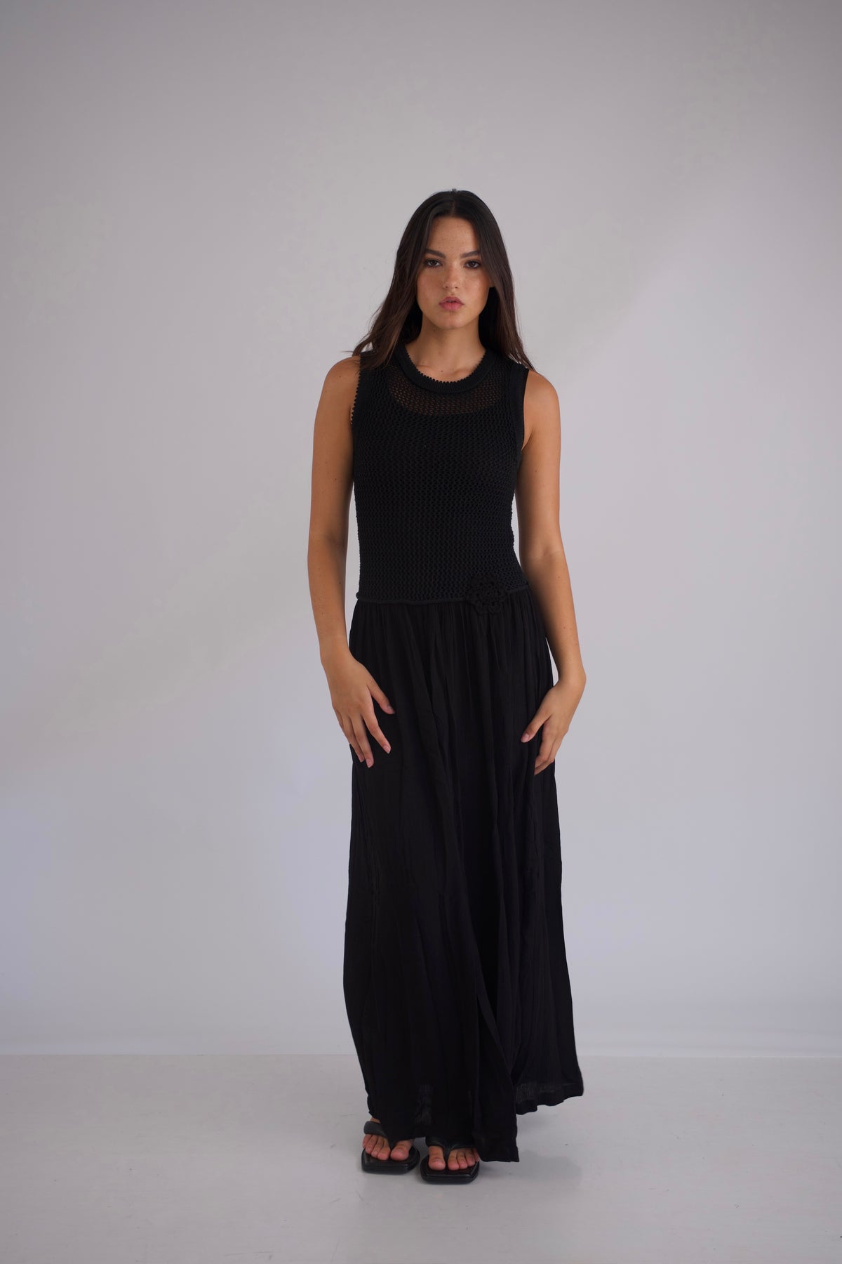 Elara Dress Black