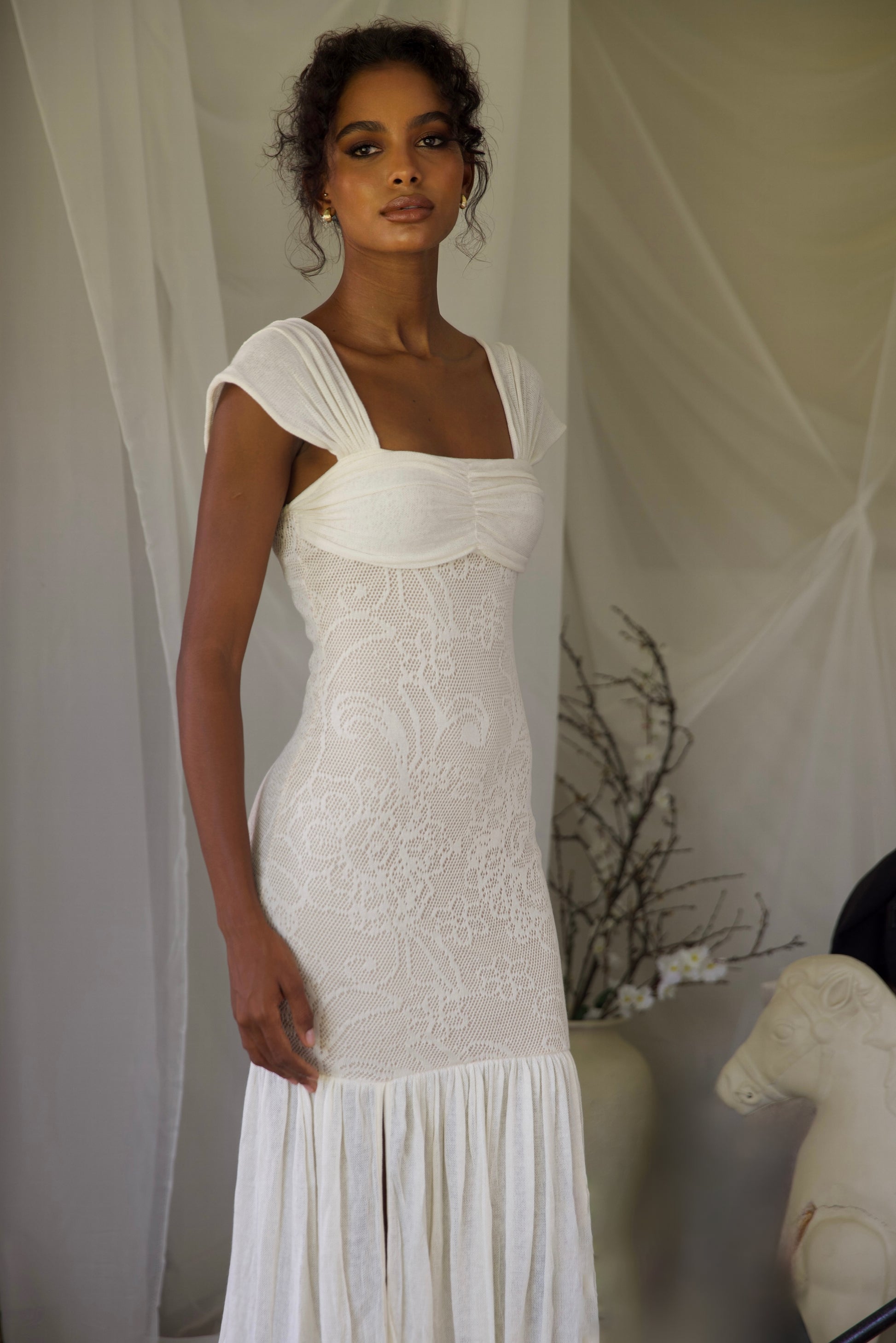 Areia Dress Coconut Milk