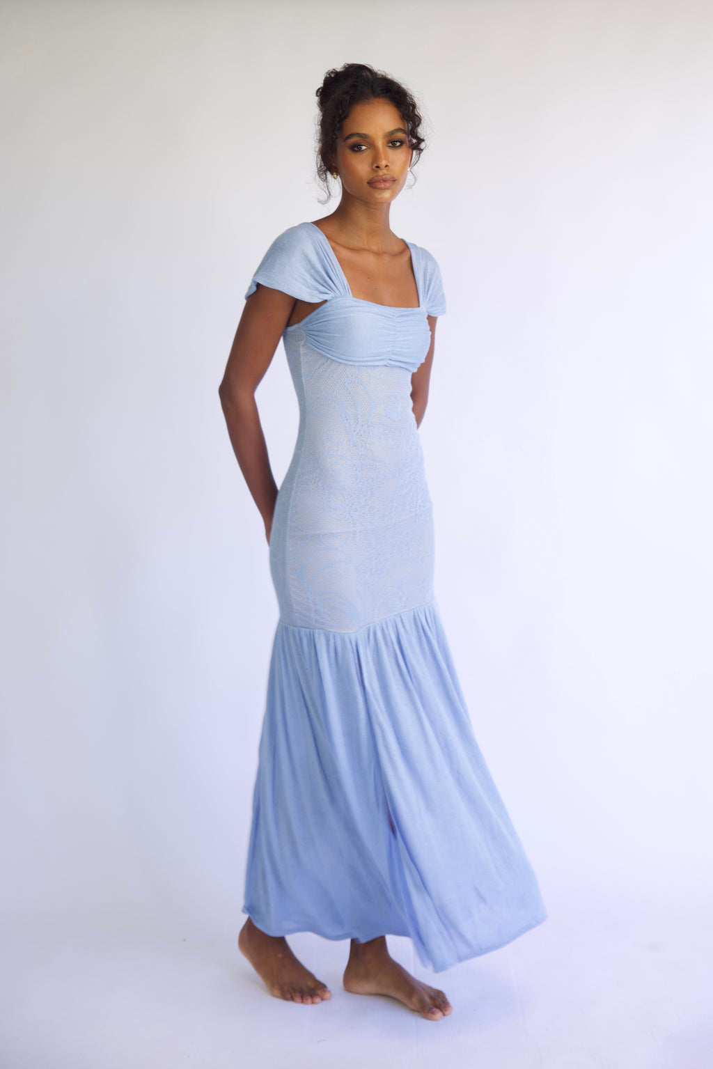 Areia Dress Sky Blue