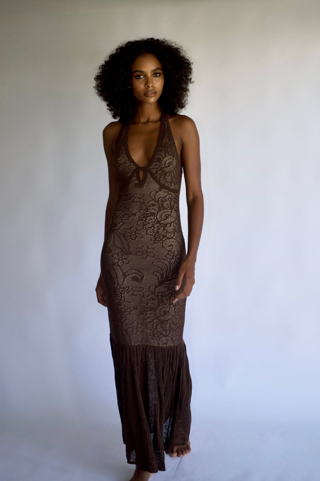 Velaire Dress Bitter Chocolate