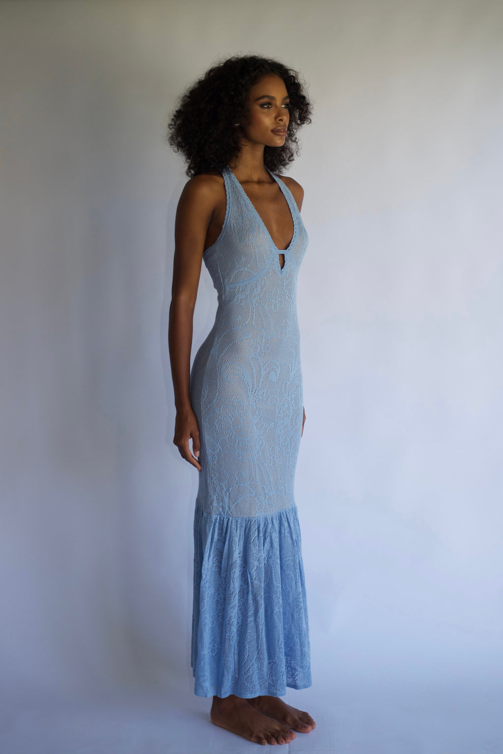 Velaire Dress Sky Blue
