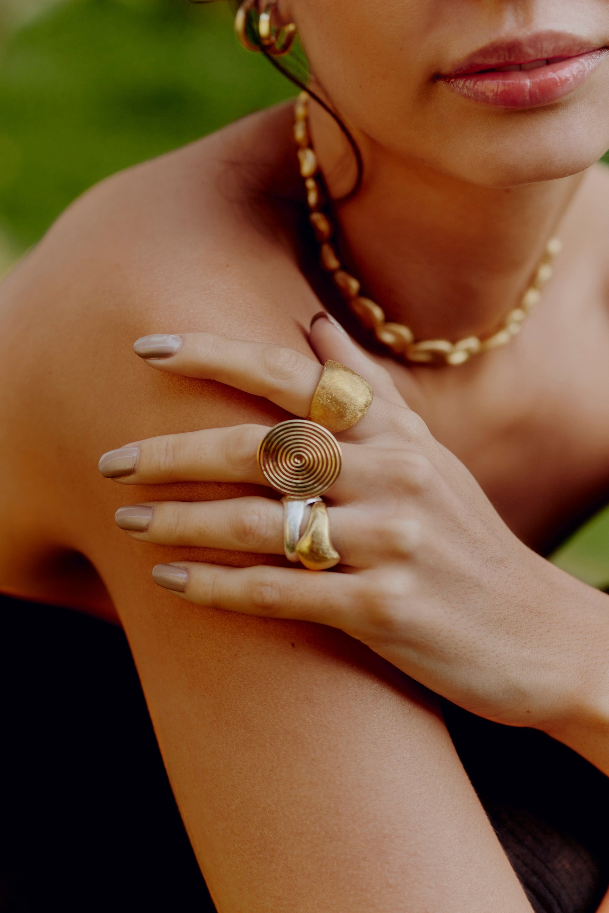 Mestiza Espiral Ring