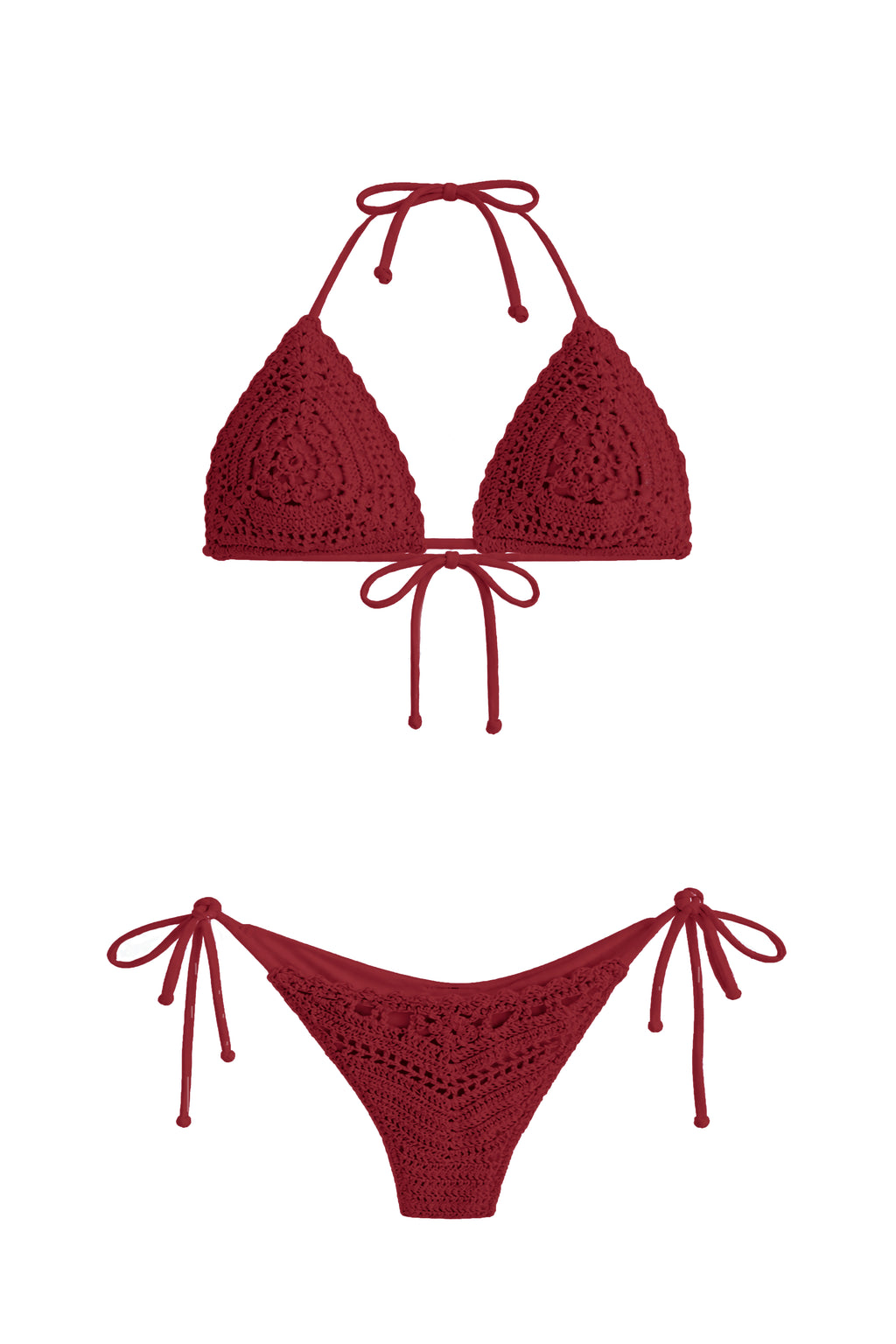 Mina Bikini Burgundy