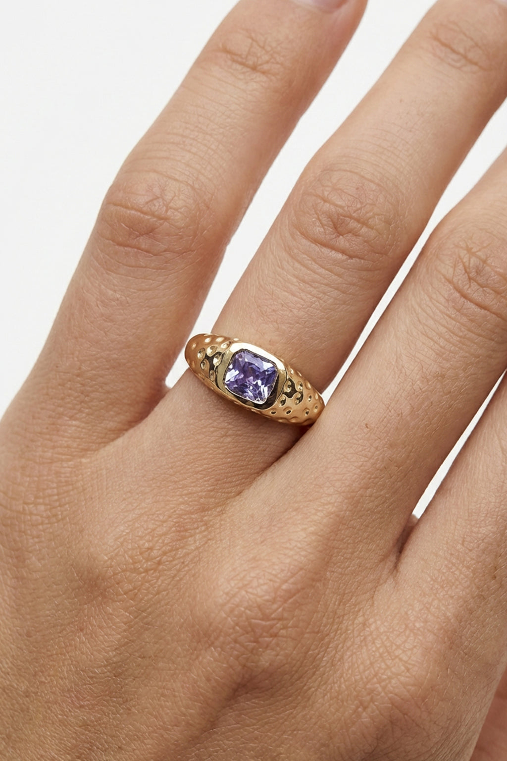 Mestiza Signature Mini Ring Gold