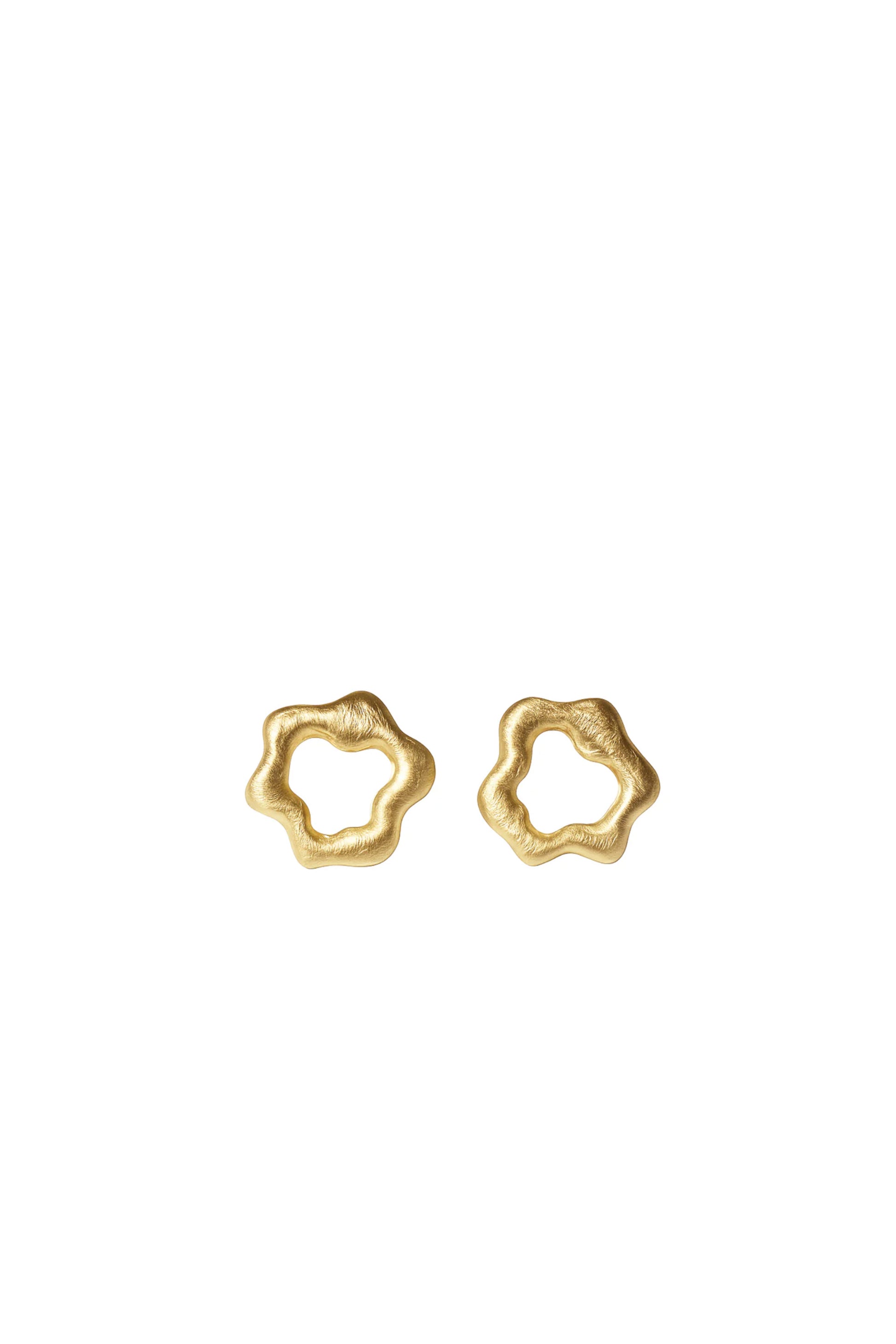 Mestiza Organic Star Stud Earrings