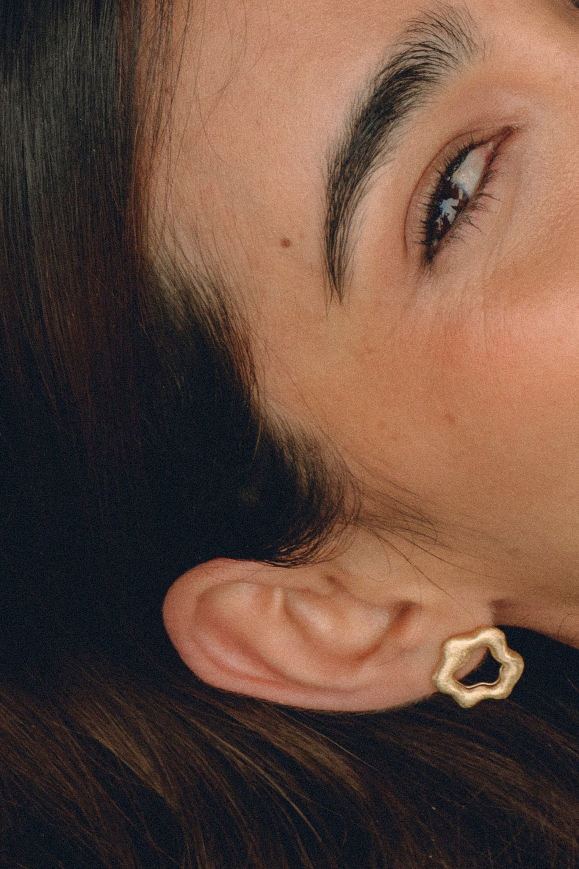 Mestiza Organic Star Stud Earrings