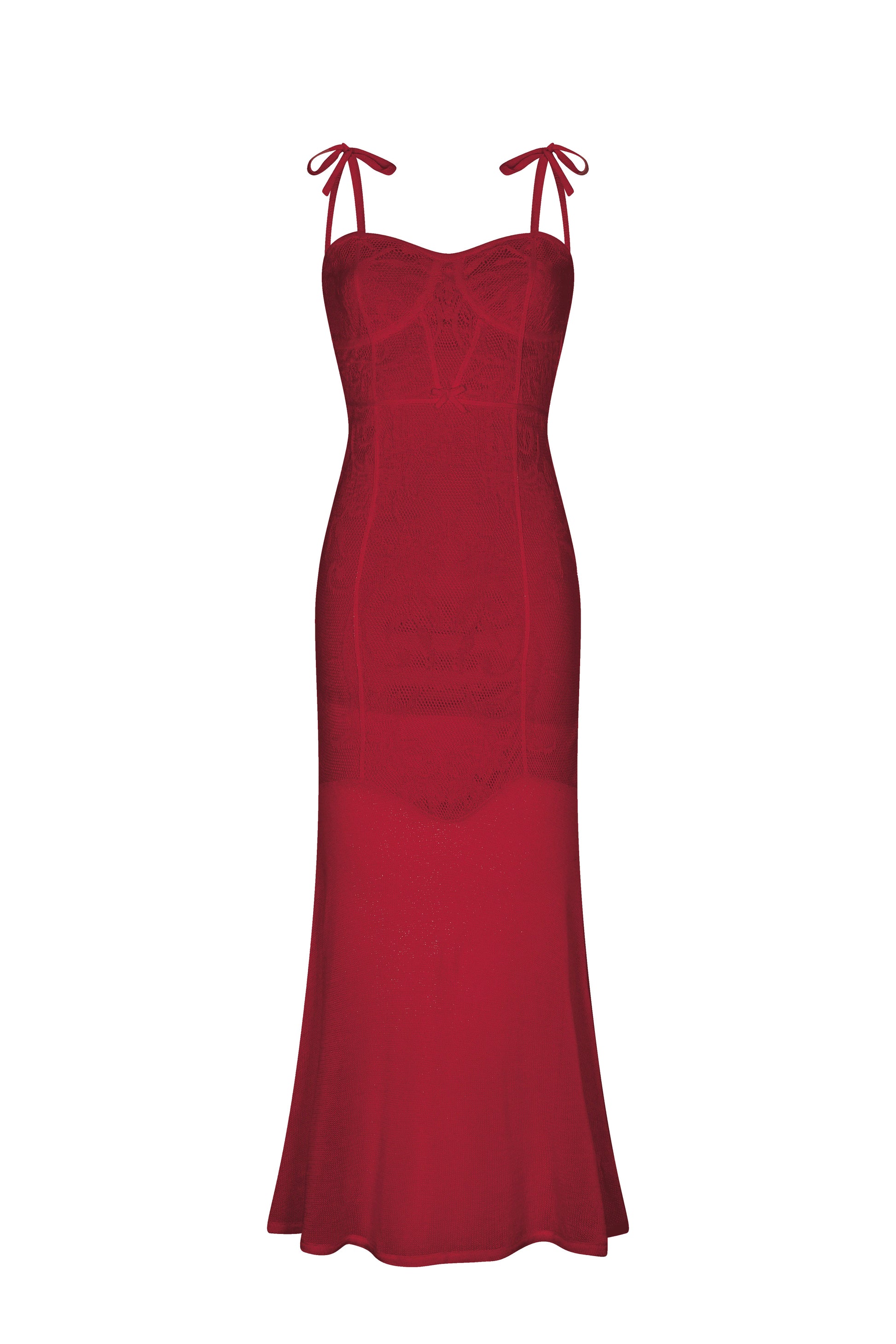 Siena Dress Ruby Red