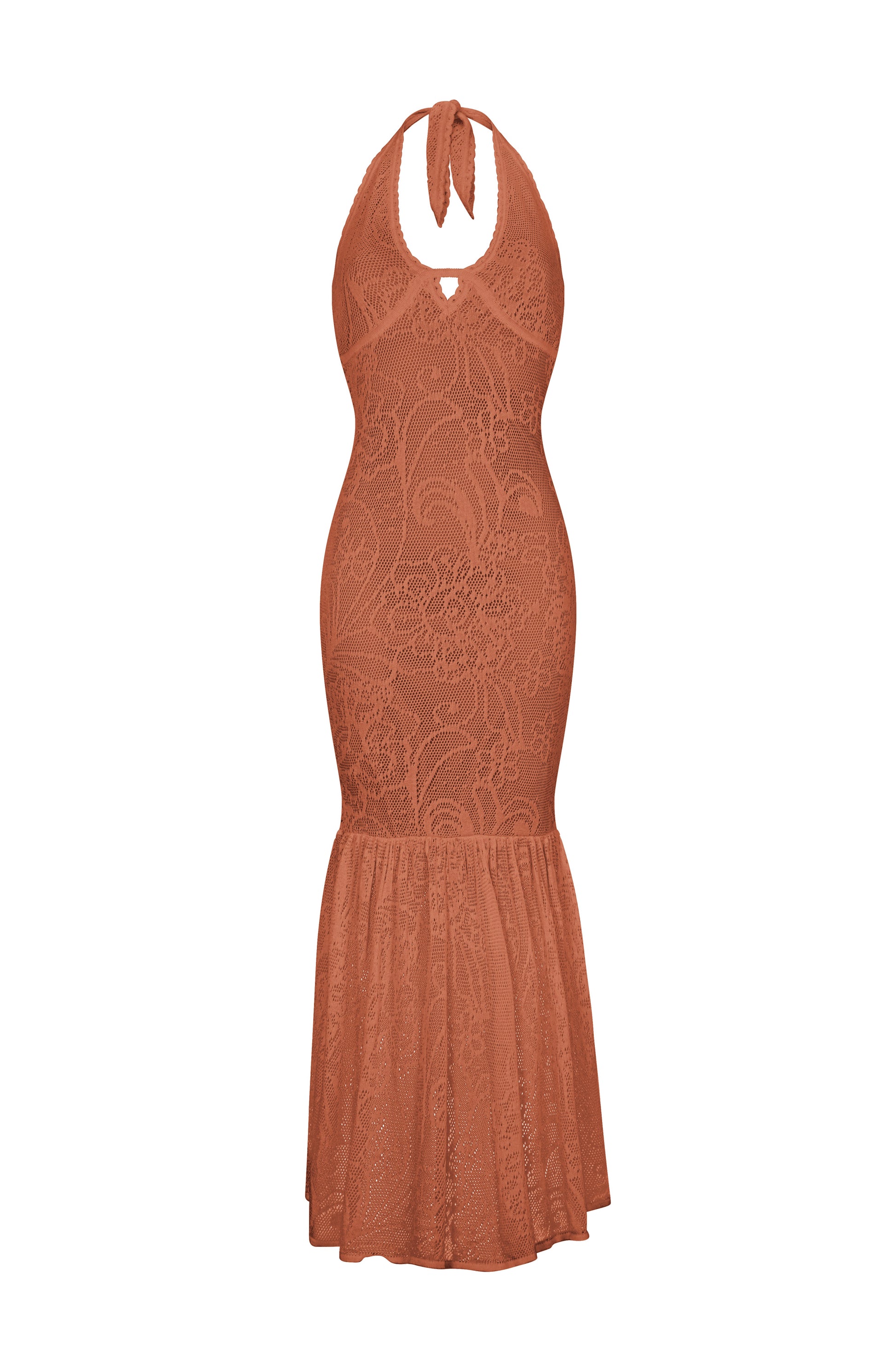 Velaire Dress Terracotta